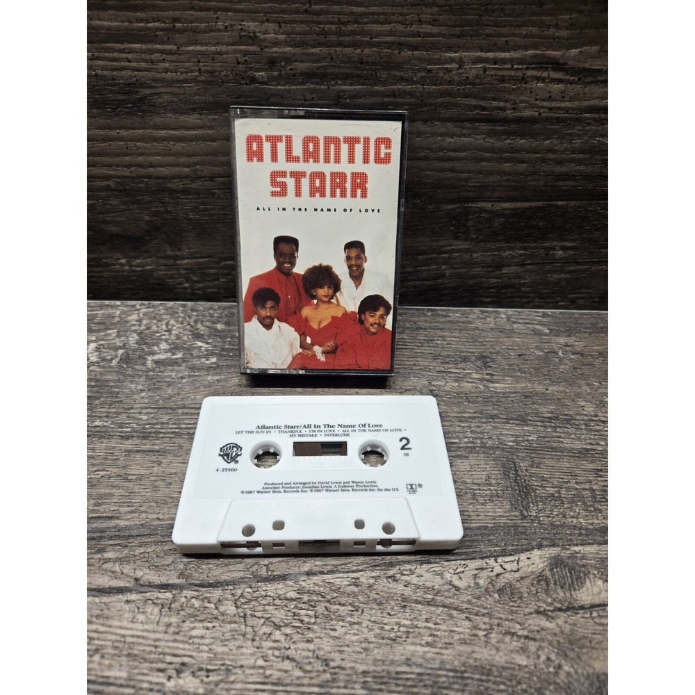 Atlantic Starr - All in the Name of Love - Cassette Tape - TESTED